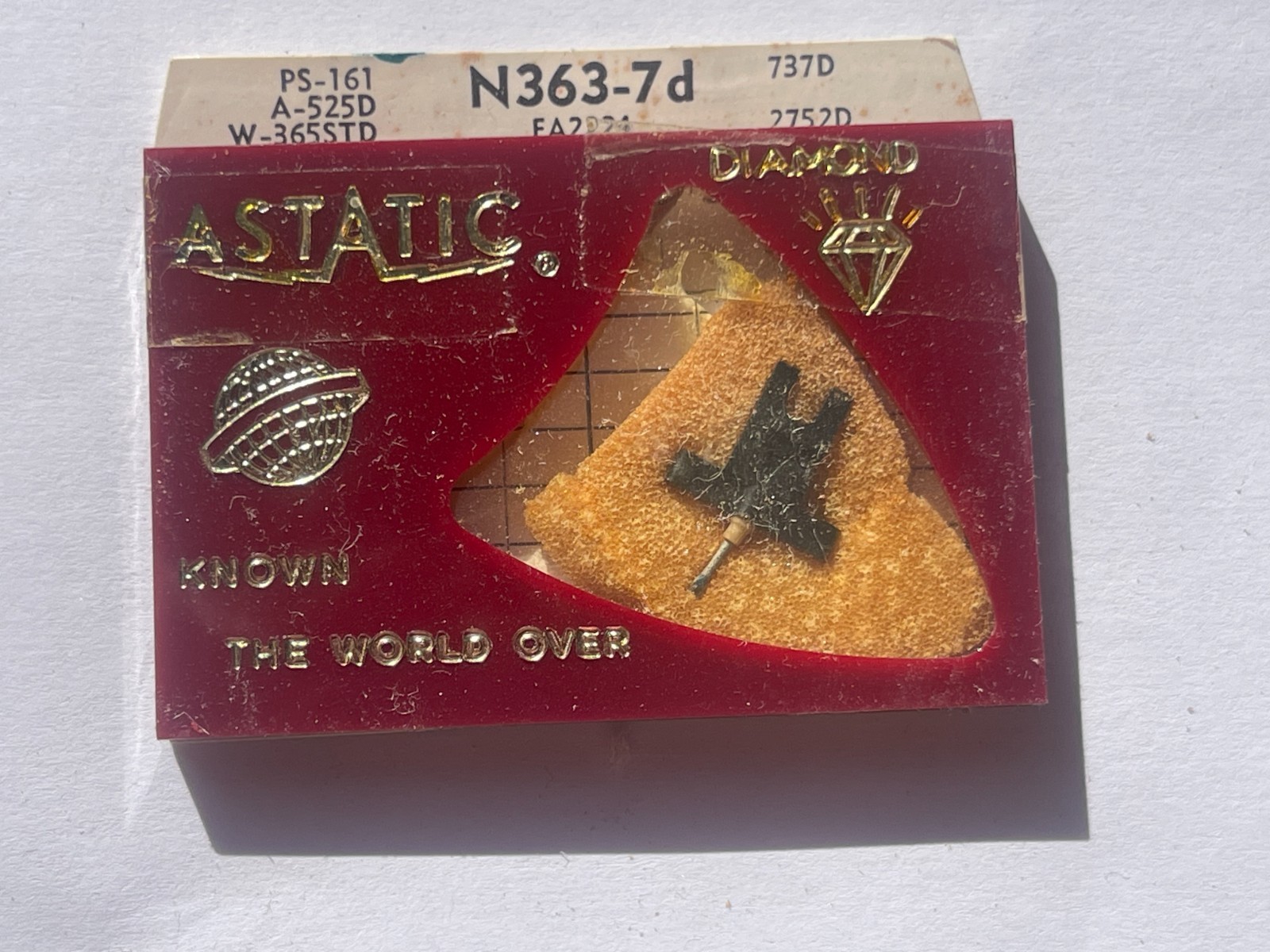 Astatic N363-7d Needle Stylus General Electric EA2224 EV-2752D W-365STD NOS