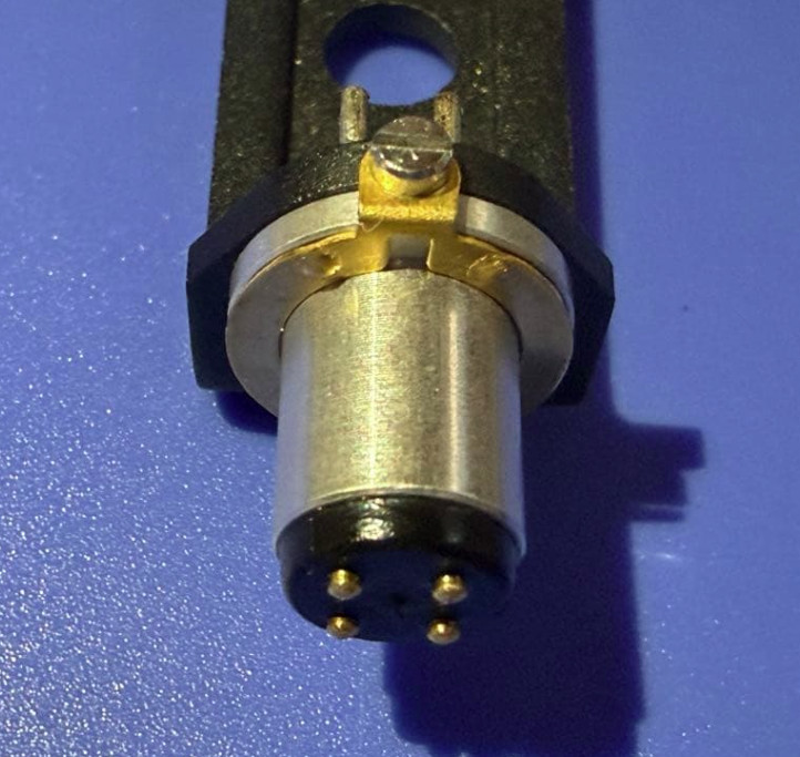 SAEC ULS-2 HEADSHELL Aluminum Alloy Beryllium Copper Washer Black 6.7g