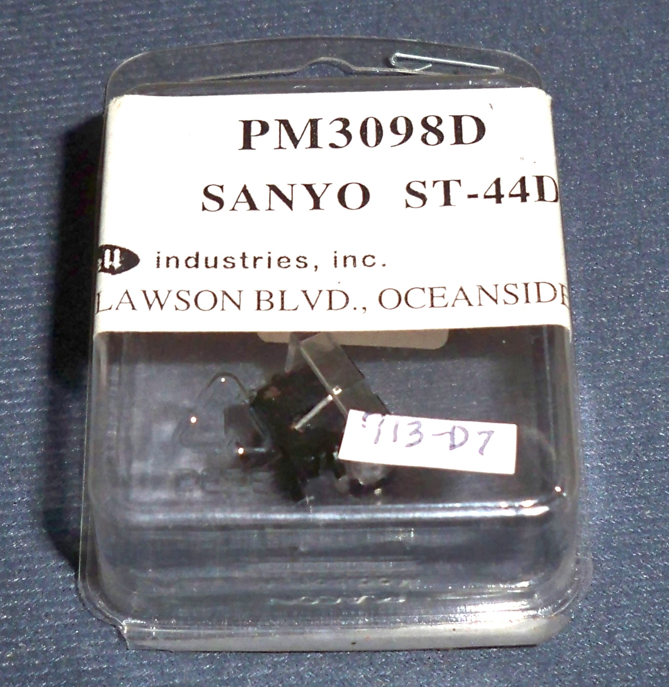 STYLUS NEEDLE FOR FISHER MC-4022T MT-6115 MT-6310 ST-44D MG MG44 713-D7