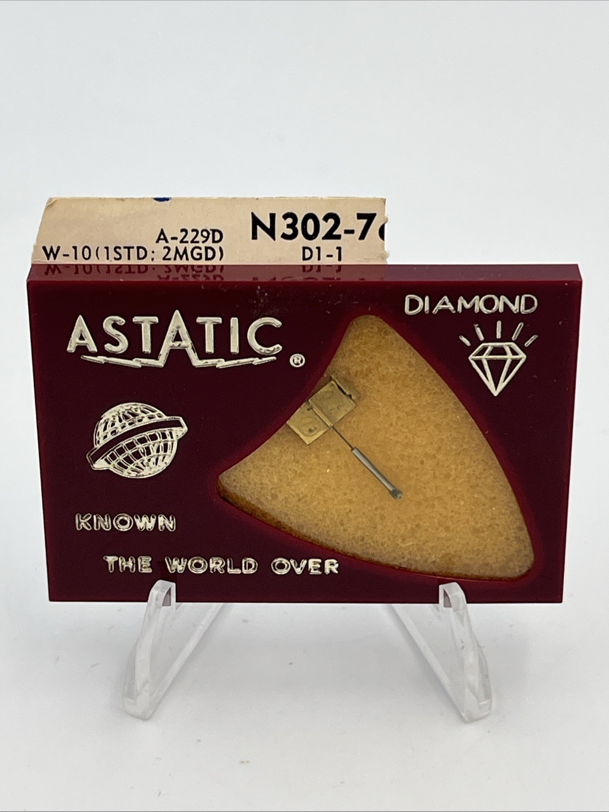 Astatic N302-7d Diamond Needle Stylus NOS Stereo LP Electro-Voice 2604D 352-D7