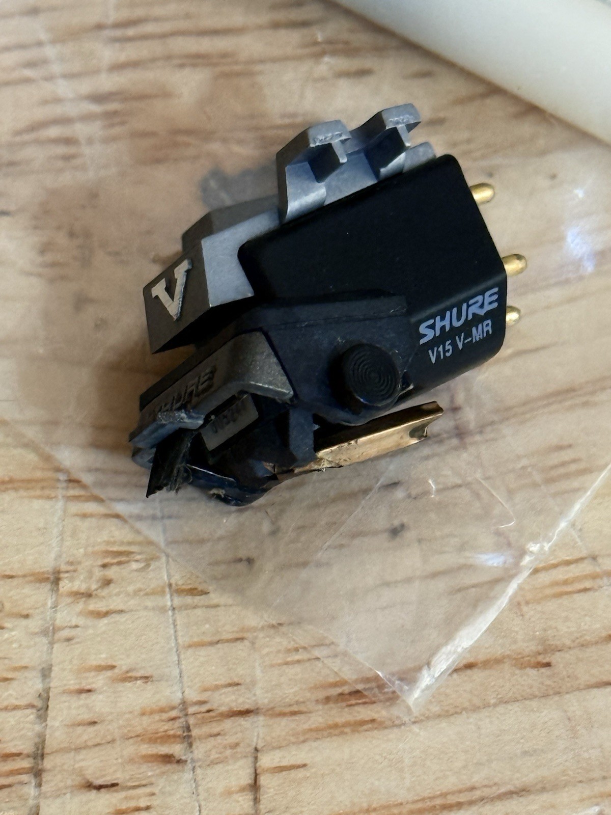 No Stylus – Shure V15 Type V-MR Phono MM Cartridge, No stylus