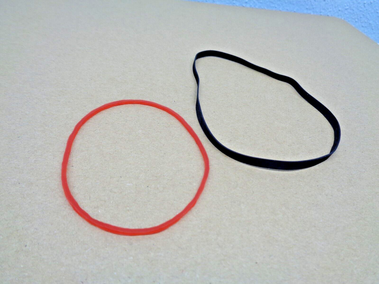 BELT KIT FITS VINTAGE TEAC TAPE DECK V-44 V-350C V-300C V-33 LOT OF 2 BELTS NEW!