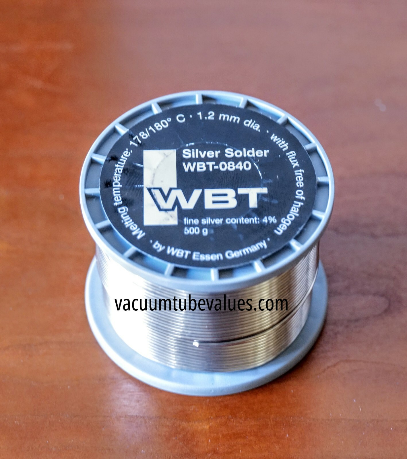 WBT-0840 4% Silver Solder 500g Reel FINEST QUALITY
