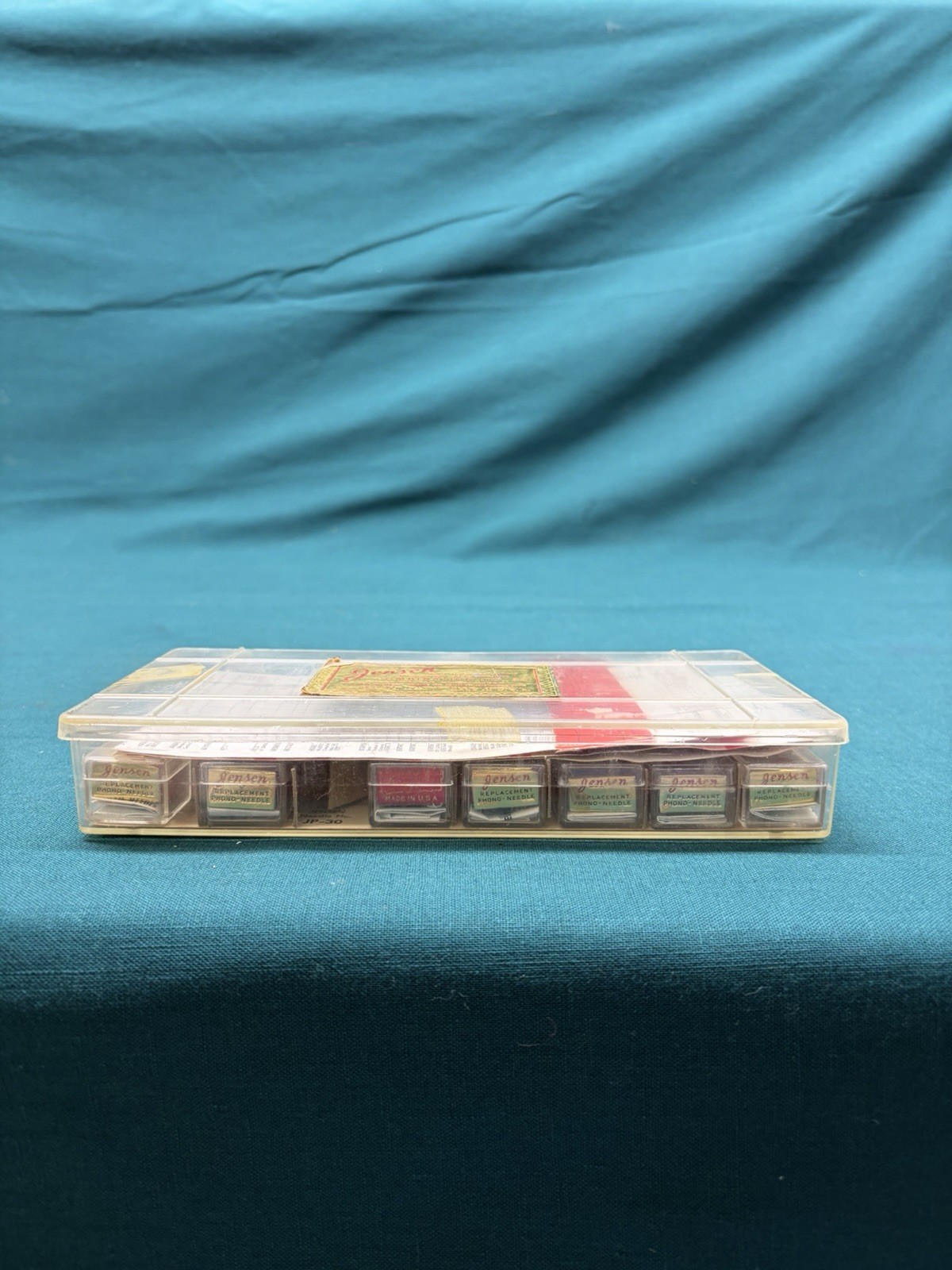 VTG Lot of 23 Jensen Replacement Phono Needles Combination No. 32 + Guide