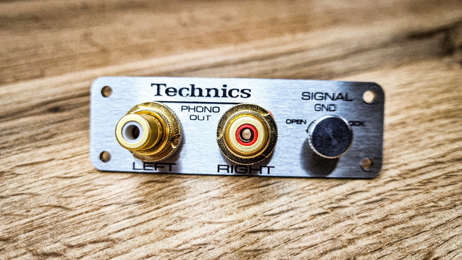 TECHNICS RCA signal connector For Turntable – high quality