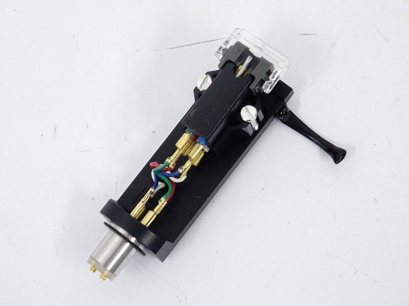 Used SHURE M44G MM type cartridge with audio-technica shell record turntable