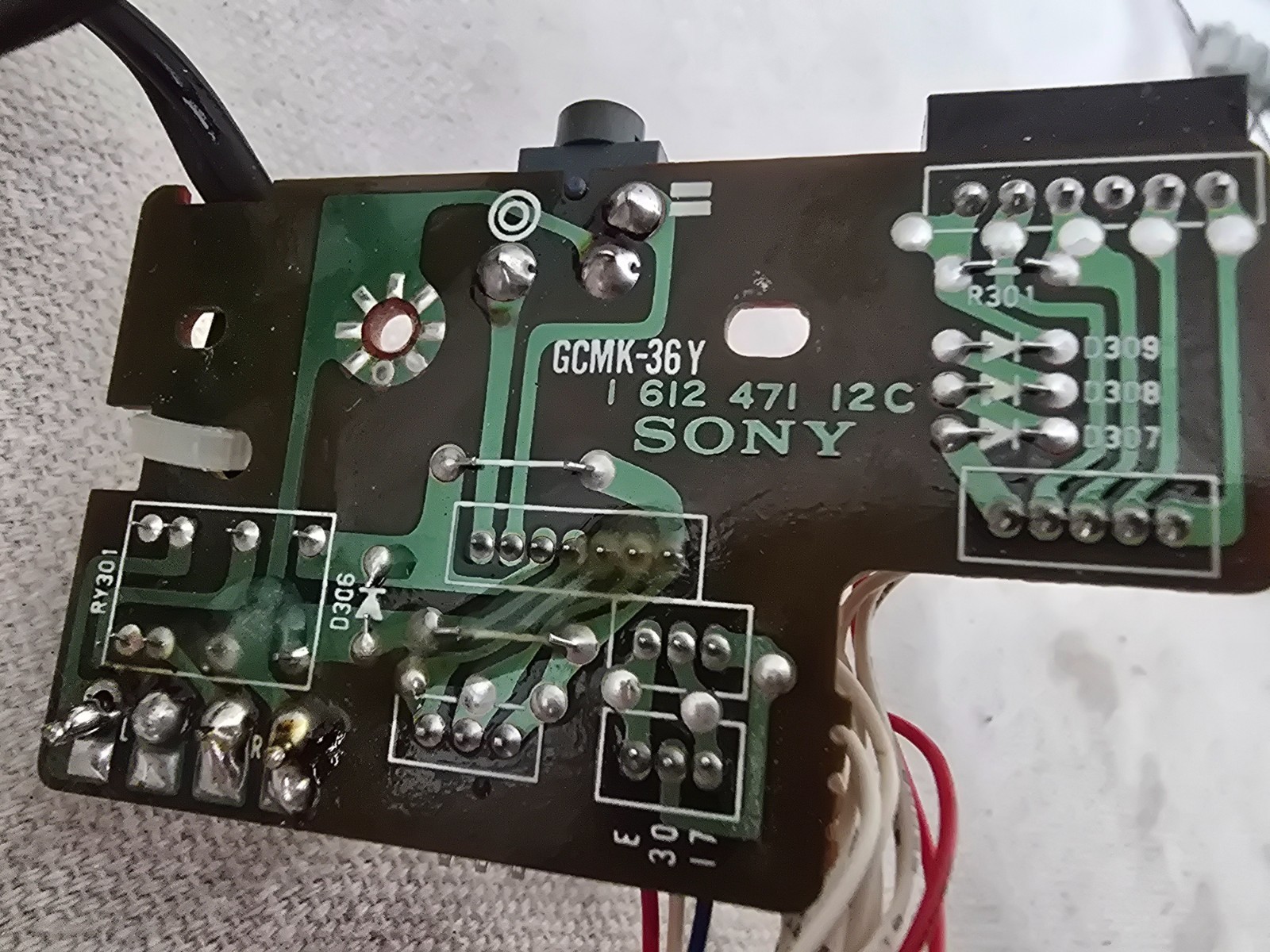 SONY Model PS-LX510 Turntable Part – Main Circuit Board Assembly