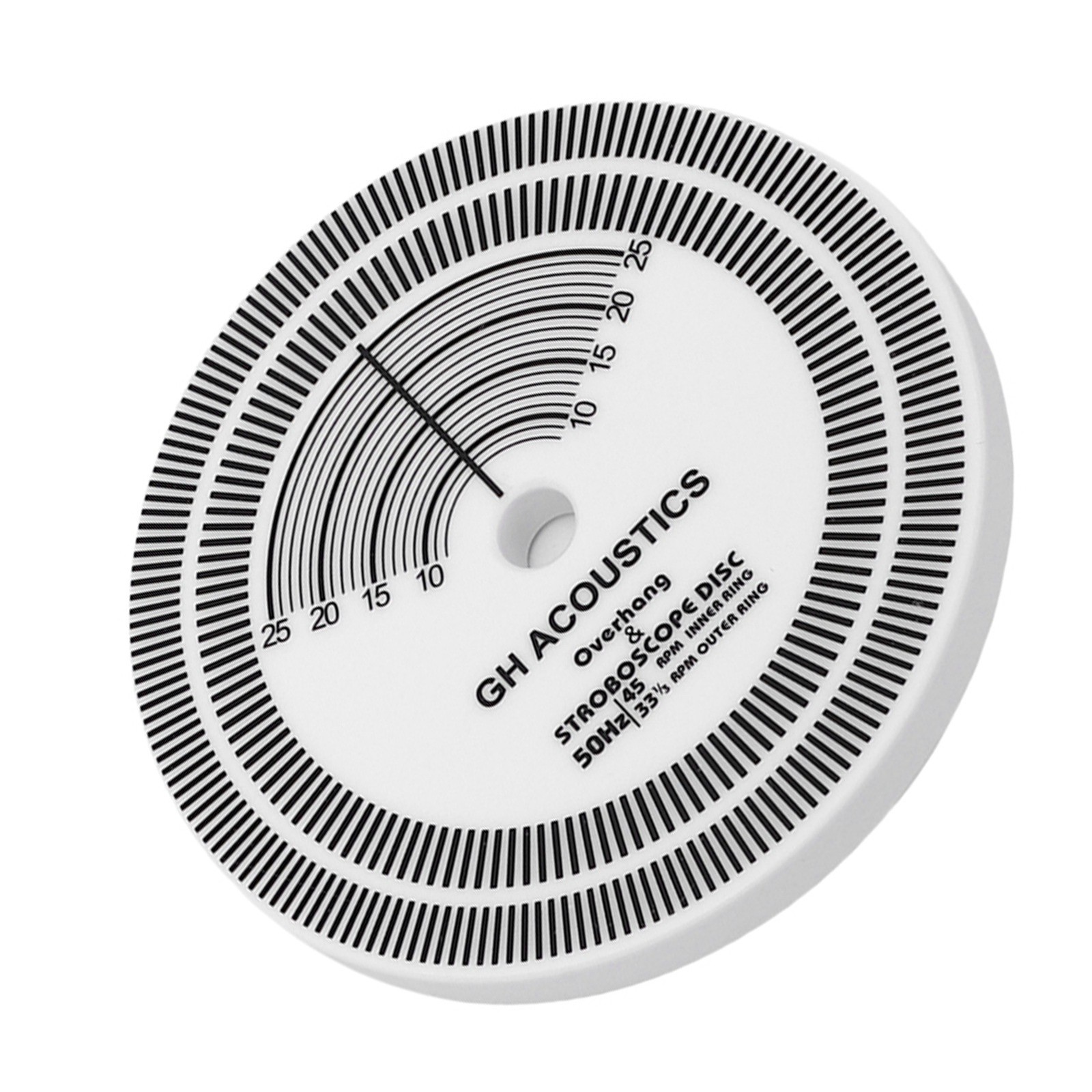 HiFi Turntable Strobe Disc Mat PVC Rotational Speed Detection Turntables Ca FLHV