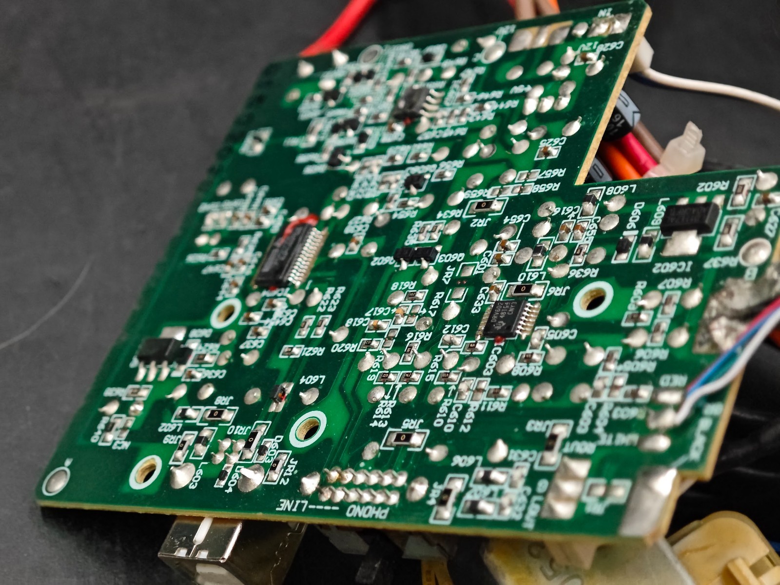Scasonic USB100 Turntable Mainboard With Motor – Used Working