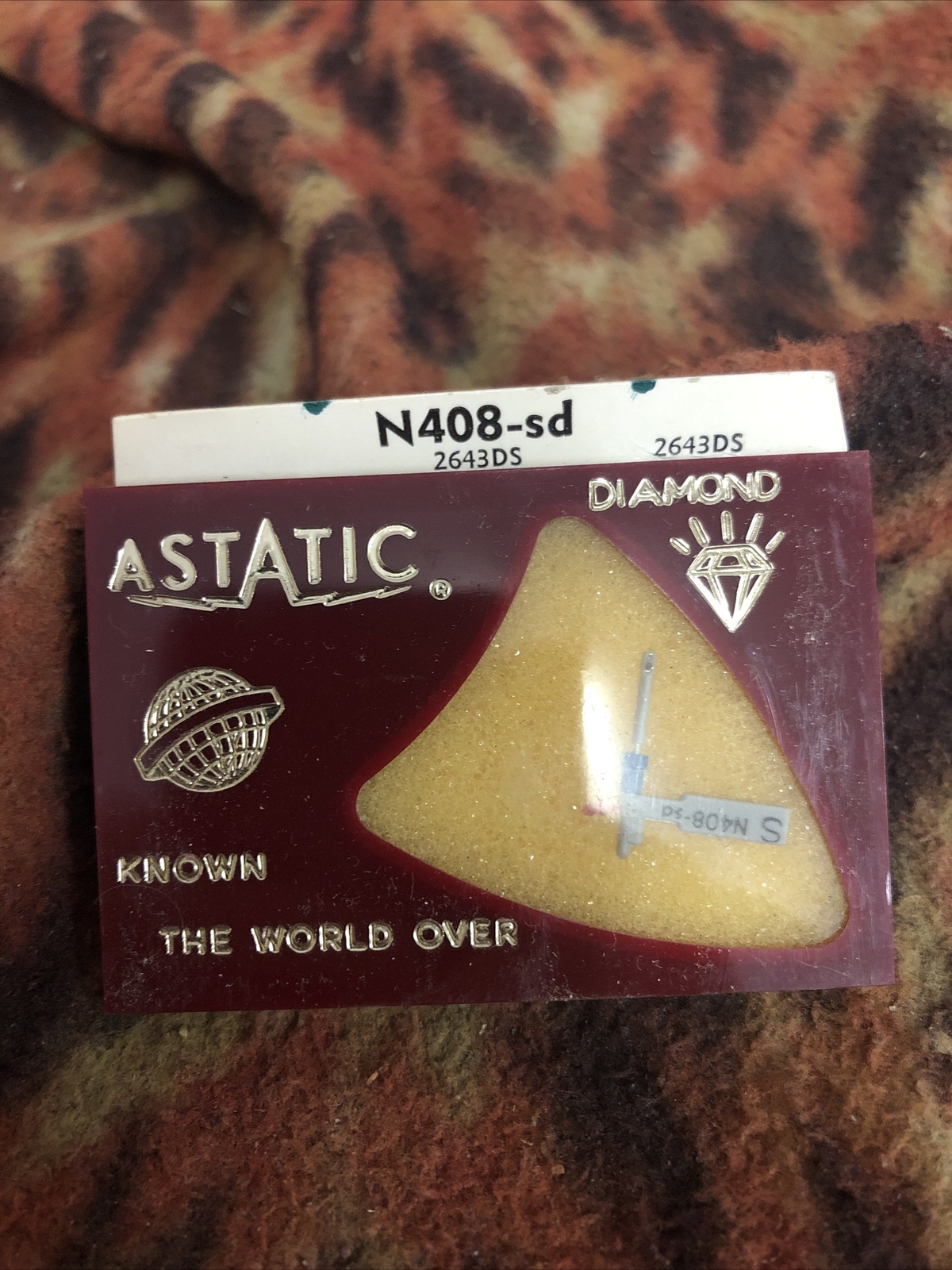 Astatic N408-sd Diamond Needle .7 Mil 3 Electro Voice Sapphire Stereo LP 78