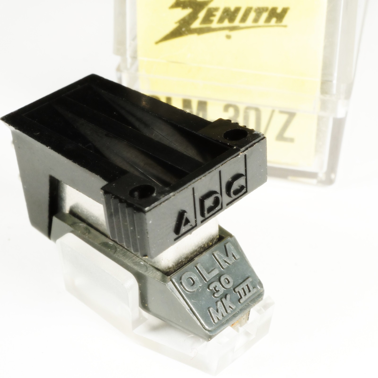 NOS Tested ADC QLM 30 MK III Cartridge New & Diamond Needle Zenith QLM-30/Z