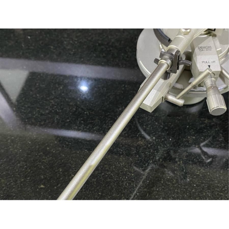 DENON DA-402 Straight Pipe Type Long Tonearm with Cable Tested Excellent Japan