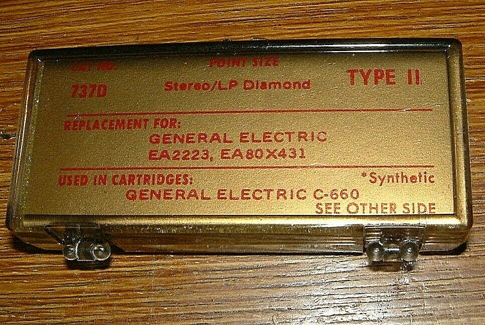 Stereo Record NEEDLE EV2752D for GE EA2224 C660 EA80X432, PS-161 N363-7d 511-D7