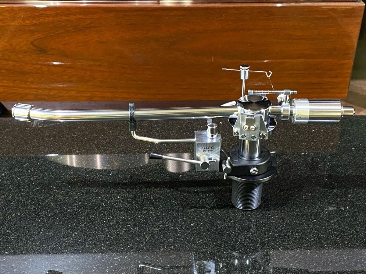 SAEC WE-308 Tonearm w/ Phono Cable Serviced Used From Japan