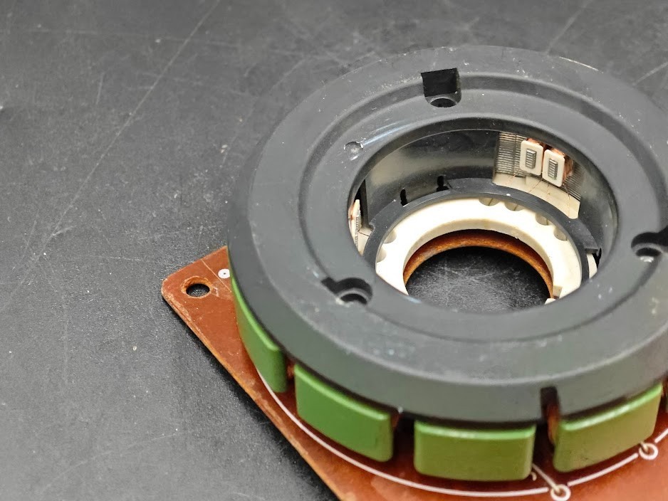 Technics SL-D2 SFDPD20-01(a) Direct-Drive Motor Main Board Power Section Working