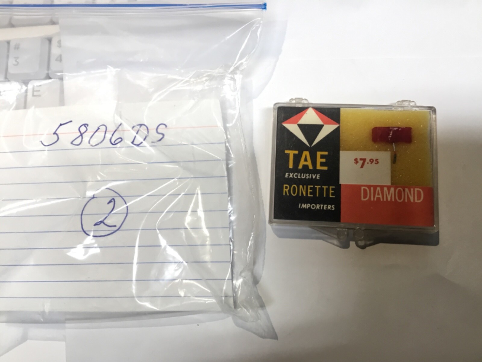 Elac DMSN-104 Stylus Needle FITS Cart. KST-104 PE-182 Pfanstiehl 328 TAE 5806-DS