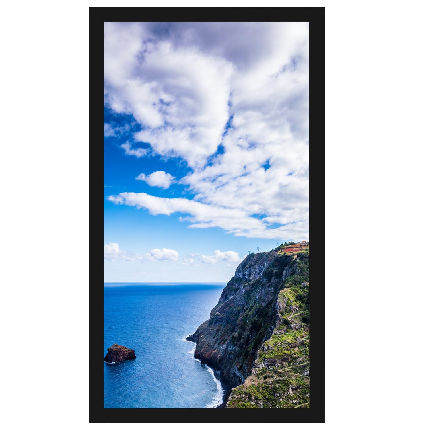 MENNTHUI 10×17 Black Picture Frame, Wall Mounting Horizontally 10×17,