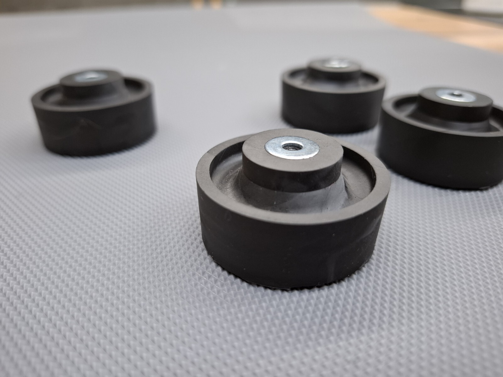Turntable feet 4pcs rubber