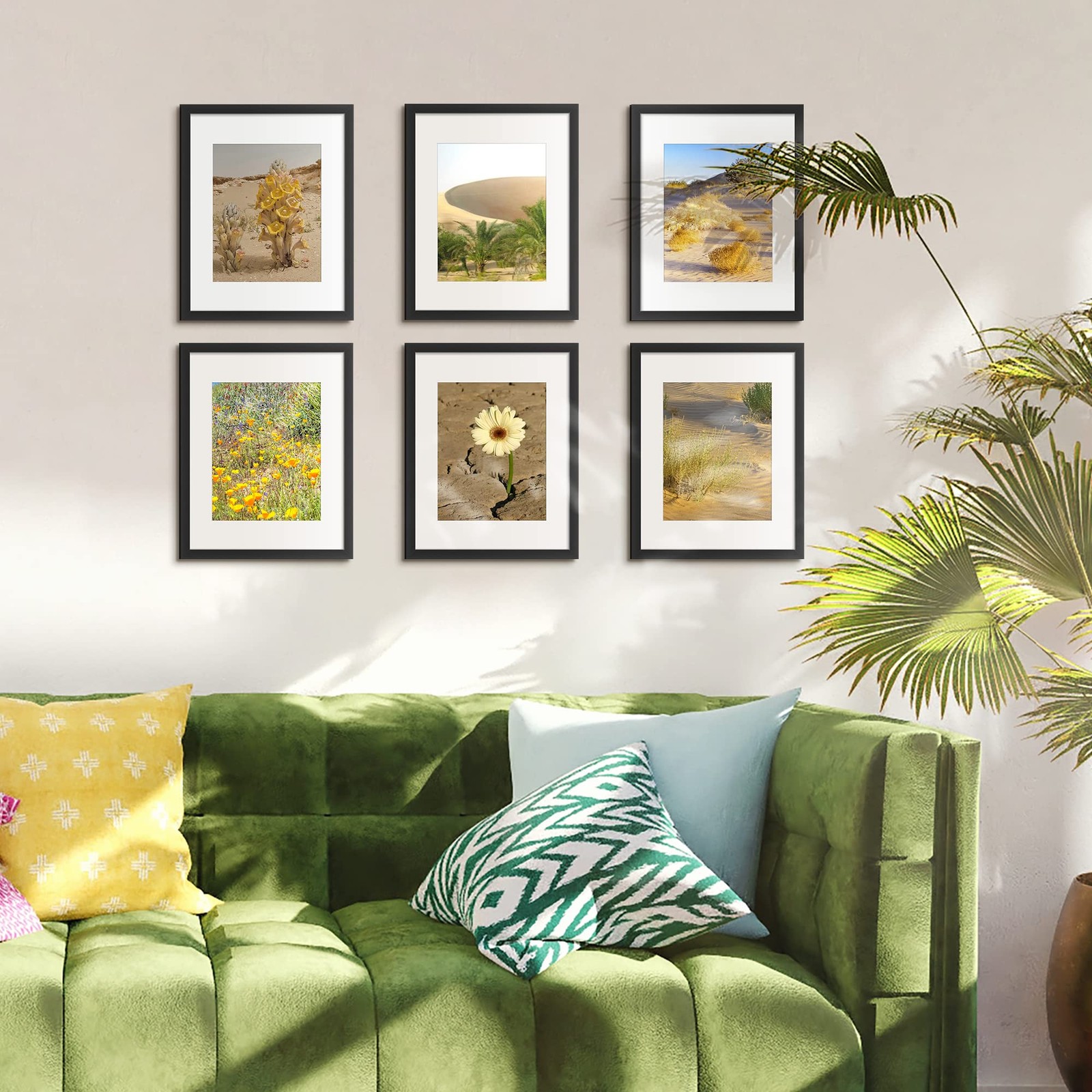 upsimples 11×14 Picture Frame, Display Pictures 8×10 with Mat or 11×14, Black