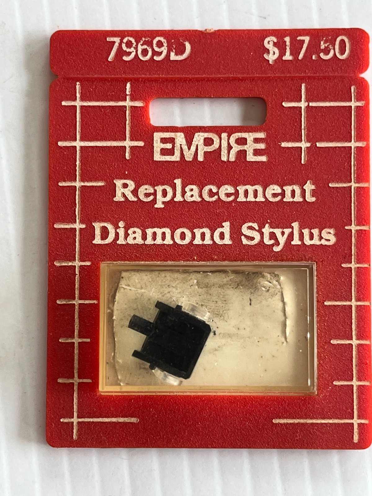 Empire Replacement Diamond Stylus 8969D replaces Sanyo MG-44, ST-44D