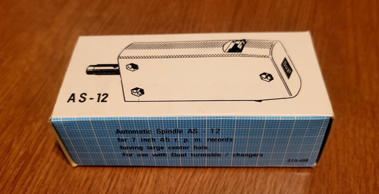 Dual AS-12 stacking spindle with bracket