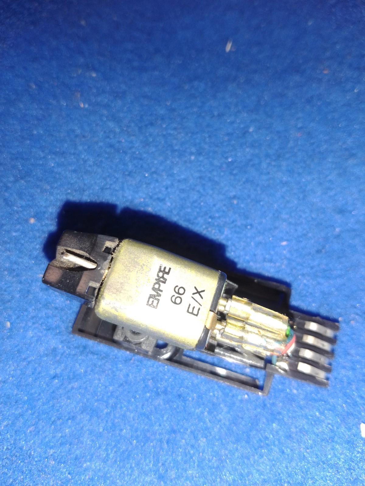 EMPIRE 66 E/X CARTRIDGE w/ GARRARD HEADSHELL INSERT