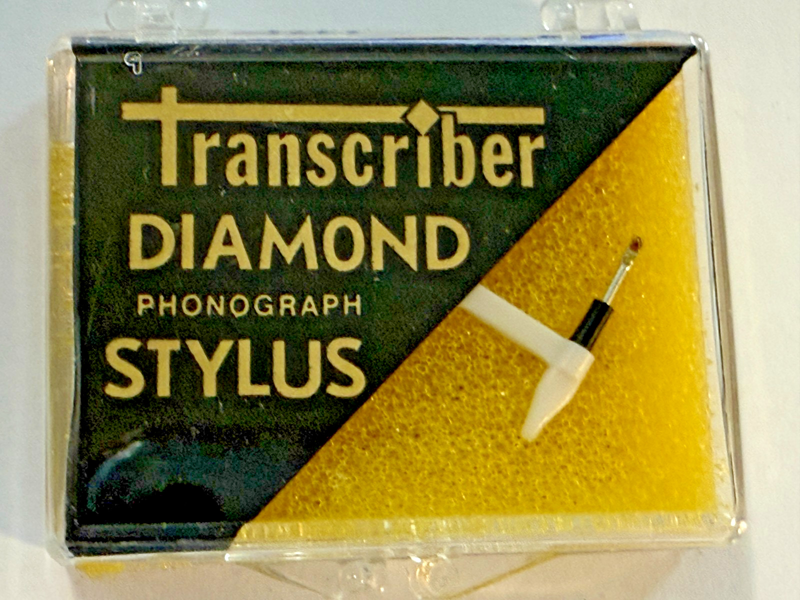 Transcriber Diamond Phonograph Stylus/Needle #141 Varco Cartridge #TN-4B