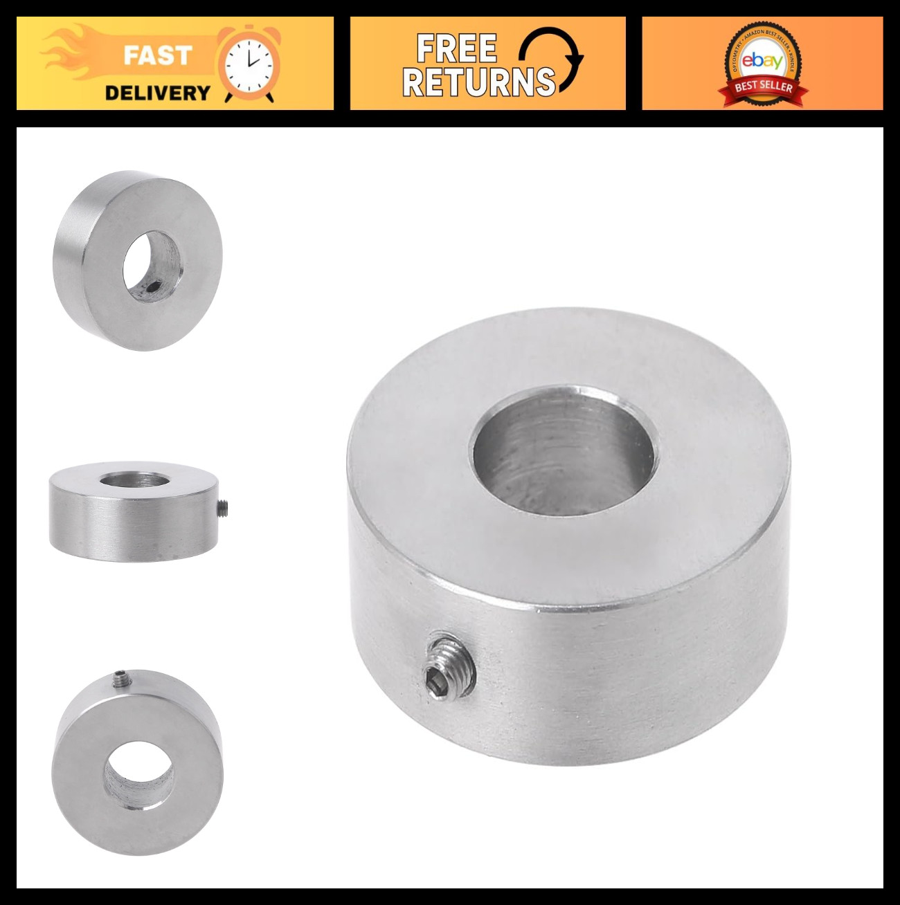 Universal Tonearm Counterweight for Record Player – Adjustable Weight, Input/Out