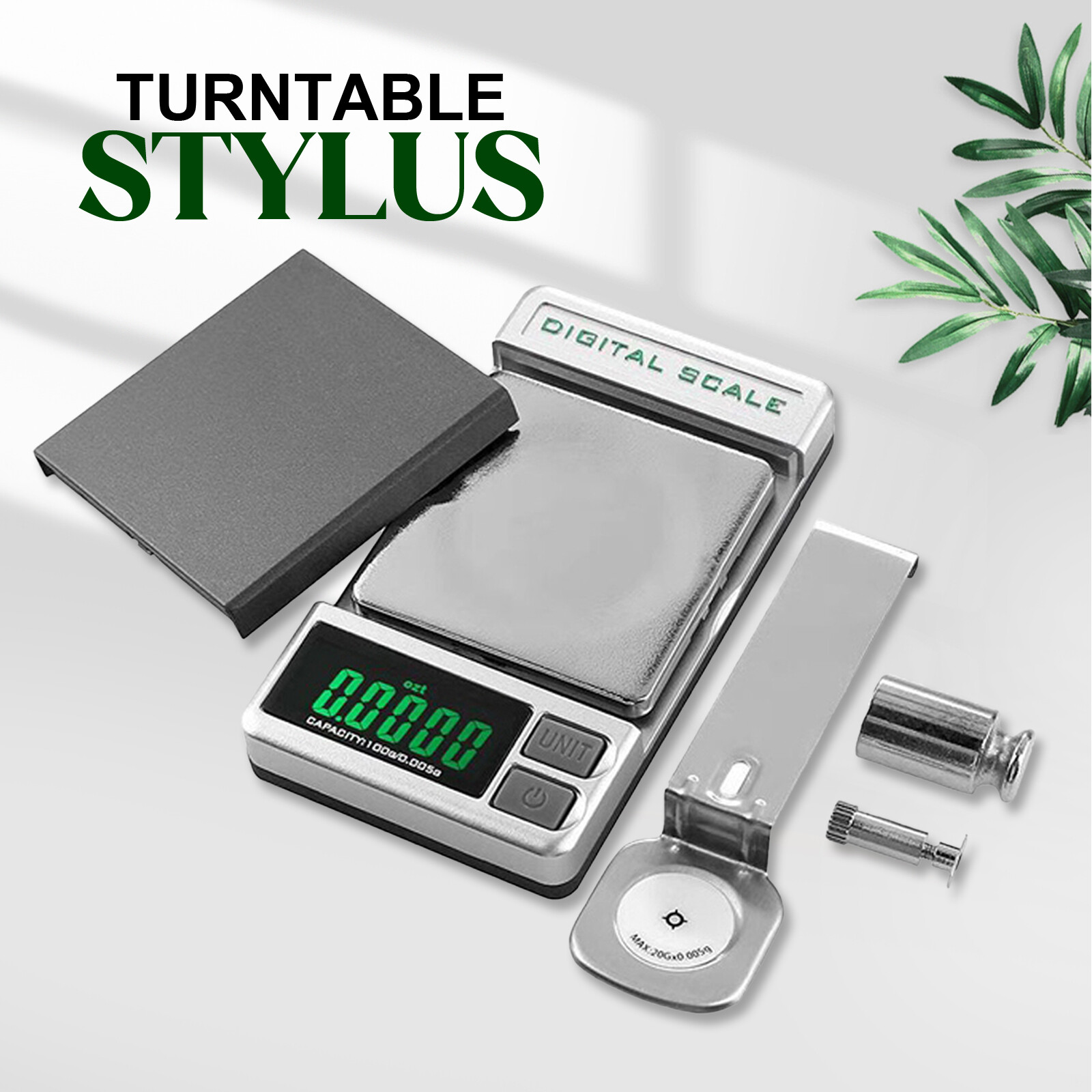 For Audio Record-Level Turntable Stylus Tracking Force Gauge/Scale