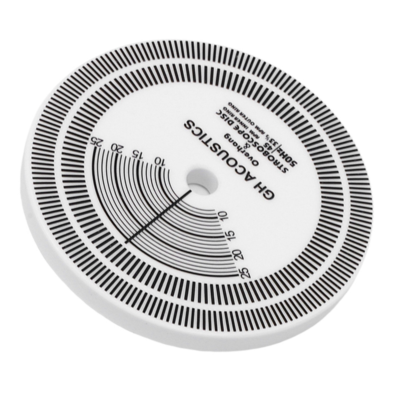 HiFi Turntable Strobe Disc Mat PVC Rotational Speed Detection Turntables Ca NYRN