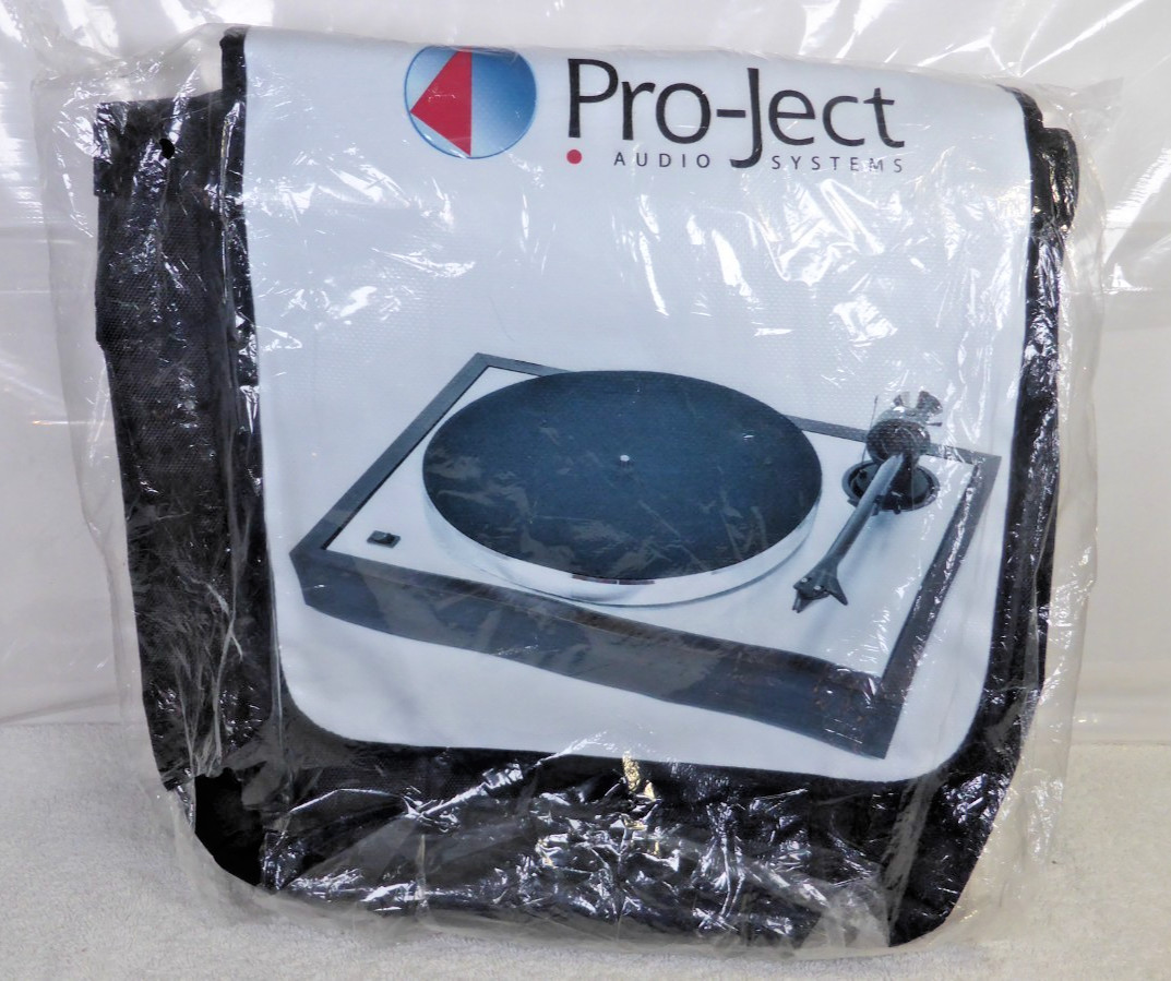 Pro-Ject Padded Messenger Carrying Case for Records & Portable Turntables