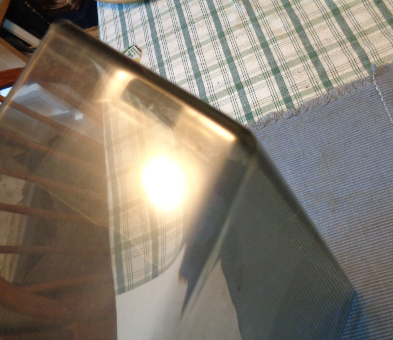 Panasonic Turntable Record Player Dust Cover 16 3/8 x 14 1/8 x ~3 inches