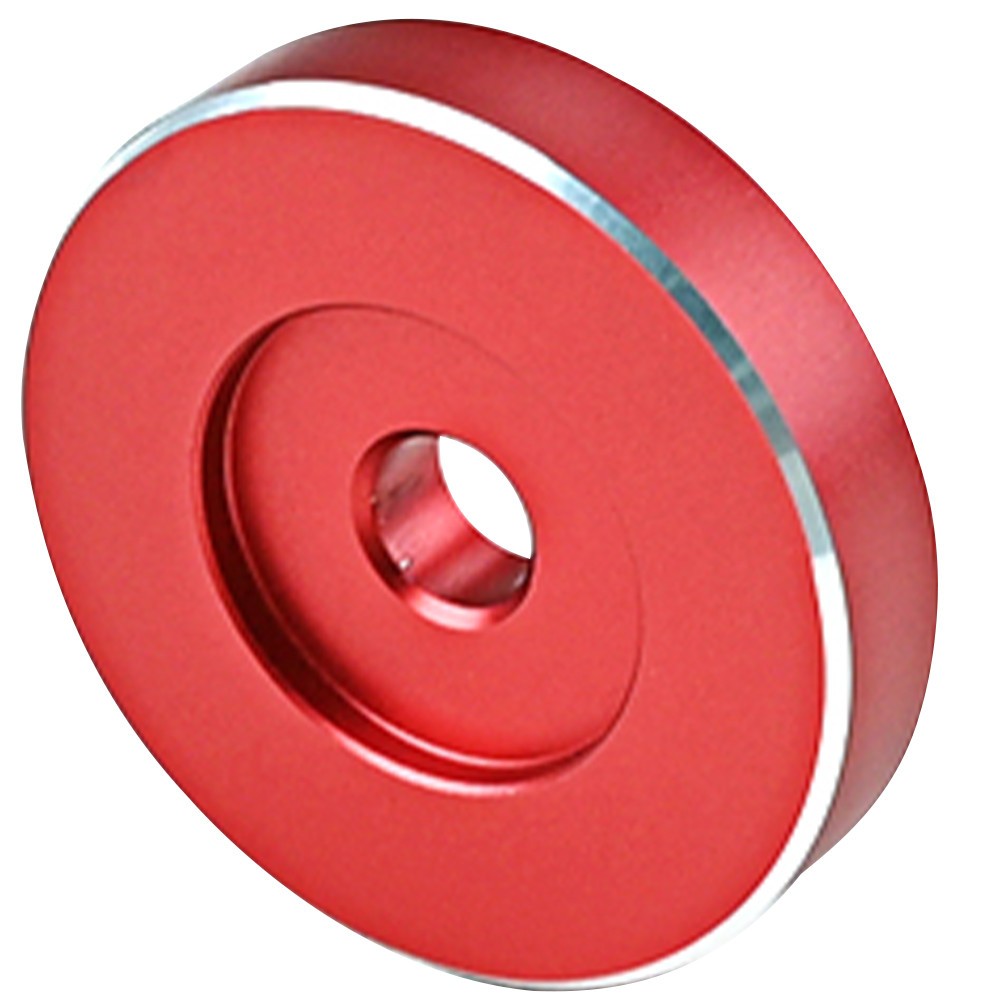 Stable Red Record Player Adapter with Aluminum Material for Phonograph Use