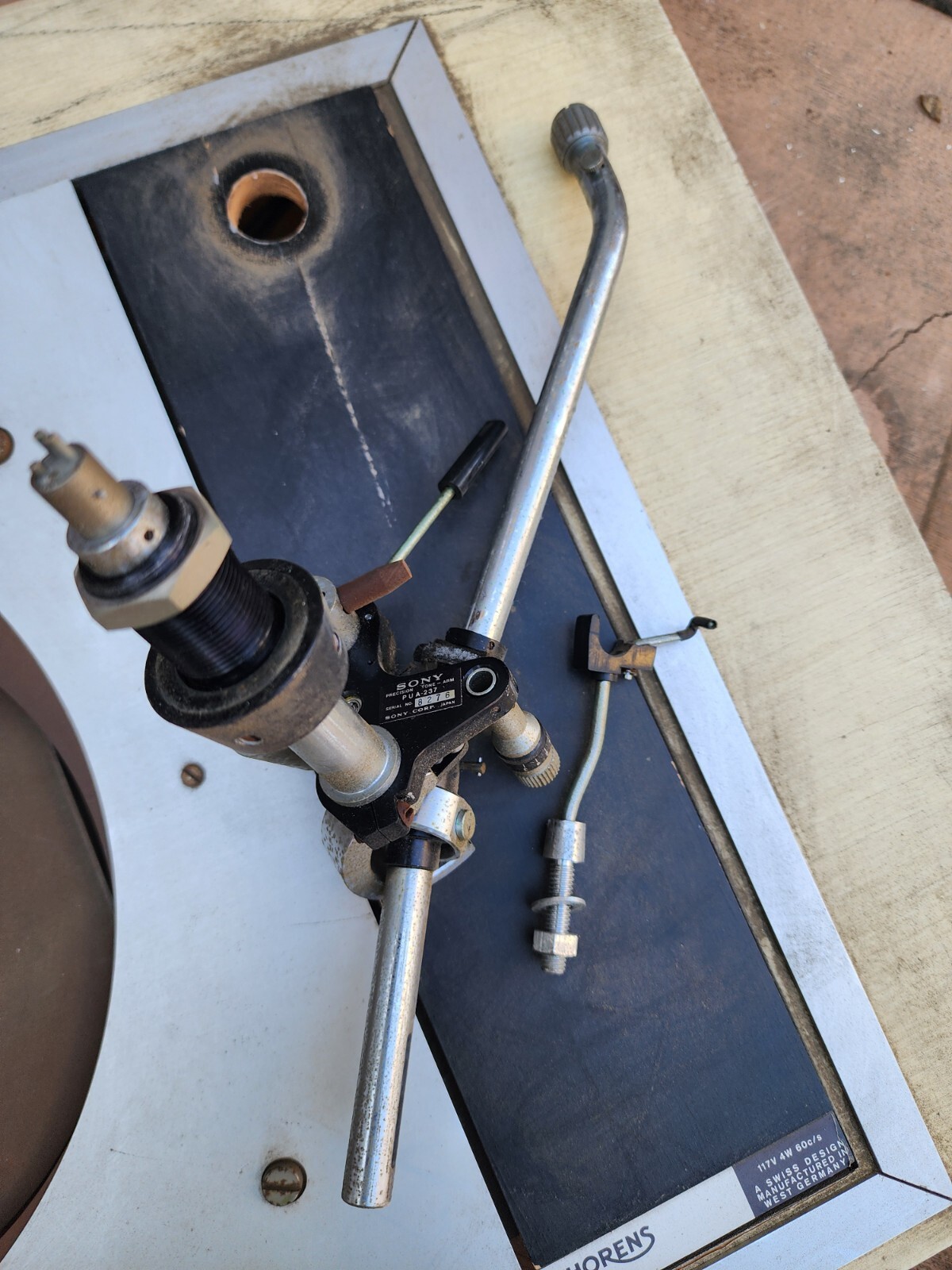 Rare Sony PUA-237 Precision Tone Arm Tonearm For PART