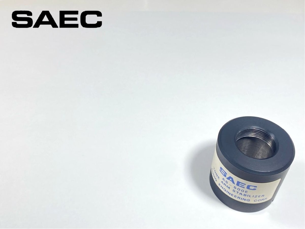 SAEC AS-500E Tonearm Base Stabilizer 500g Tested From Japan ZH0TB03 1.0