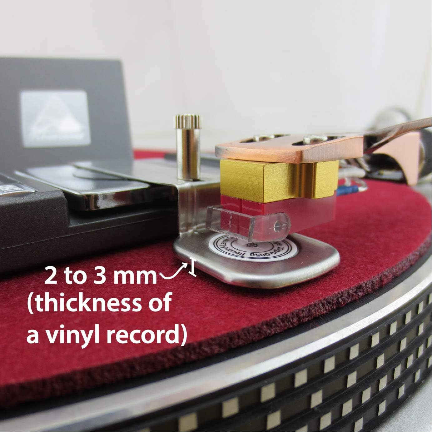 Precision Record Level Digital Turntable Stylus Force Scale Gauge for Tonearm…