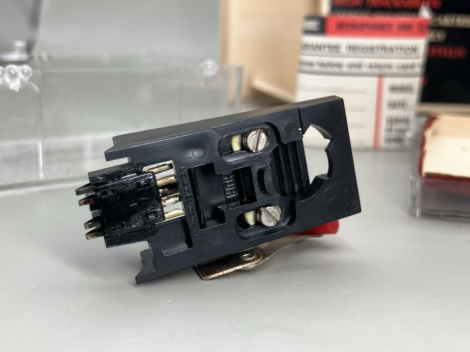 Shure M75E Type 2 Hi-Trackability Dynetic Phono Cartridge W/ Sled No Stylus