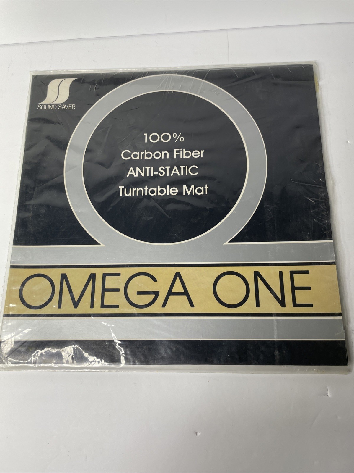 Vintage Sound Saver Omega One Anti Static Record Mat / Slipmat