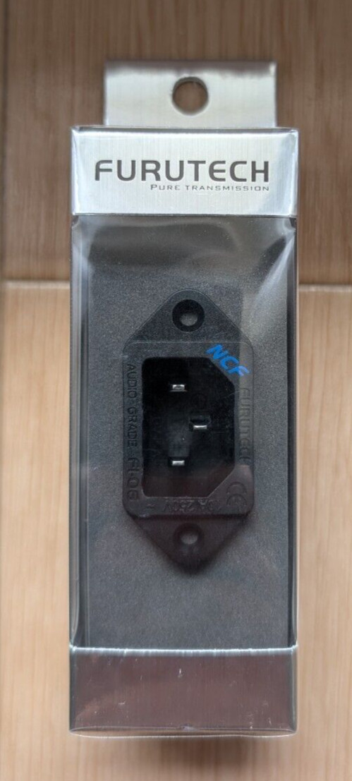 FURUTECH AC inlet rhodium plating FI-06 NCF (R) / JAPAN / AIRMAIL with TRACKING