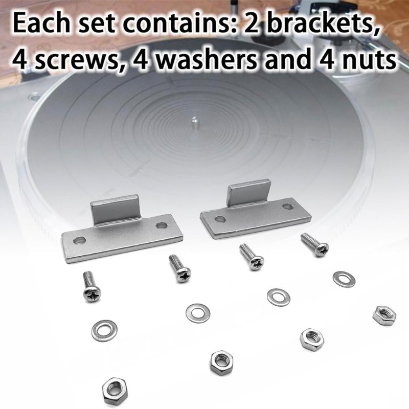 Turntable Dust Cover Hinge Replacement for Technics SL-D1 SL-Q200 SL-B1 SL-DD2