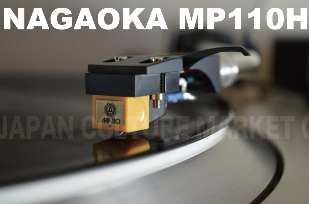 NAGAOKA MP-110H MP type stereo cartridge with head shell set for Turntable