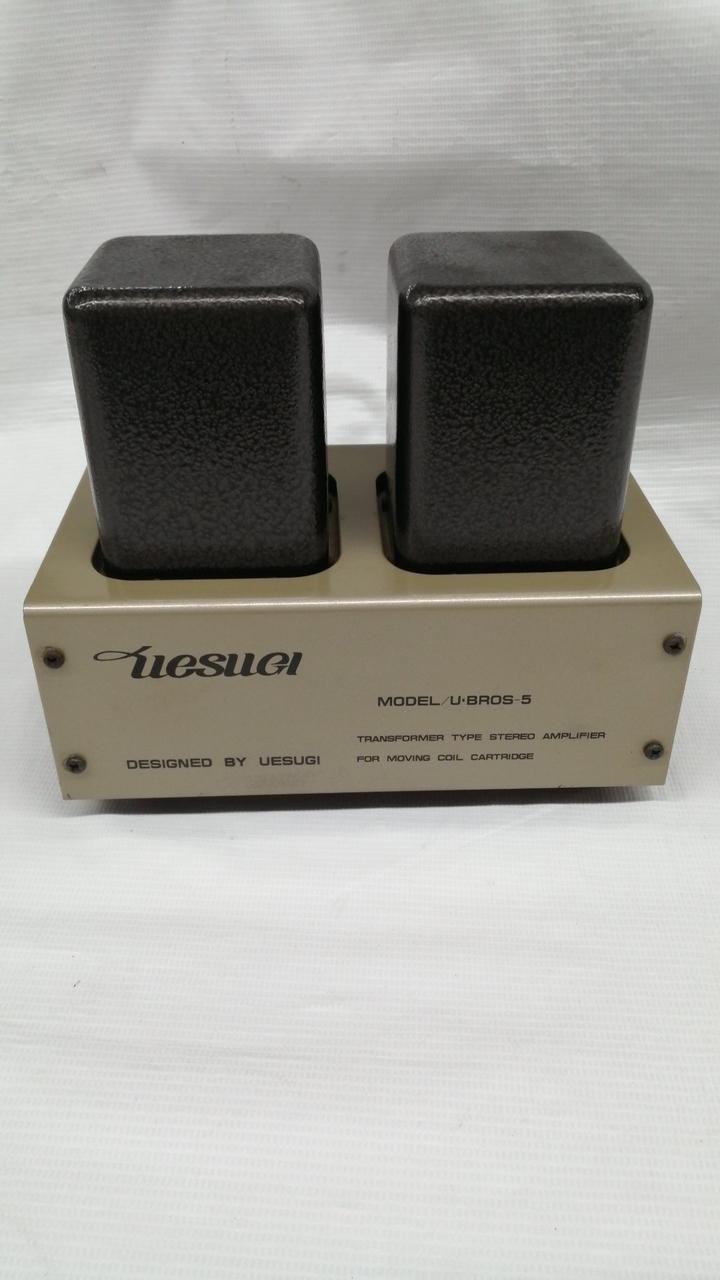 Uesugi U-BROS 5 Type L Early model MC Step up Transformer Japan Tested Working