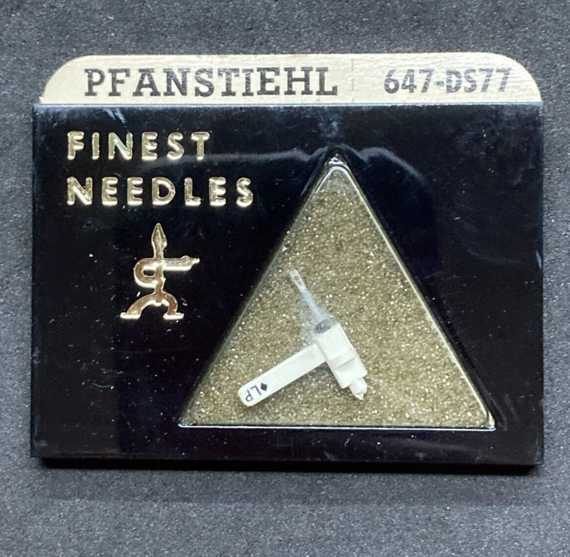 PFANSTIEHL Record Needle Diamond #647-DS77, New Old Stock, Unopened