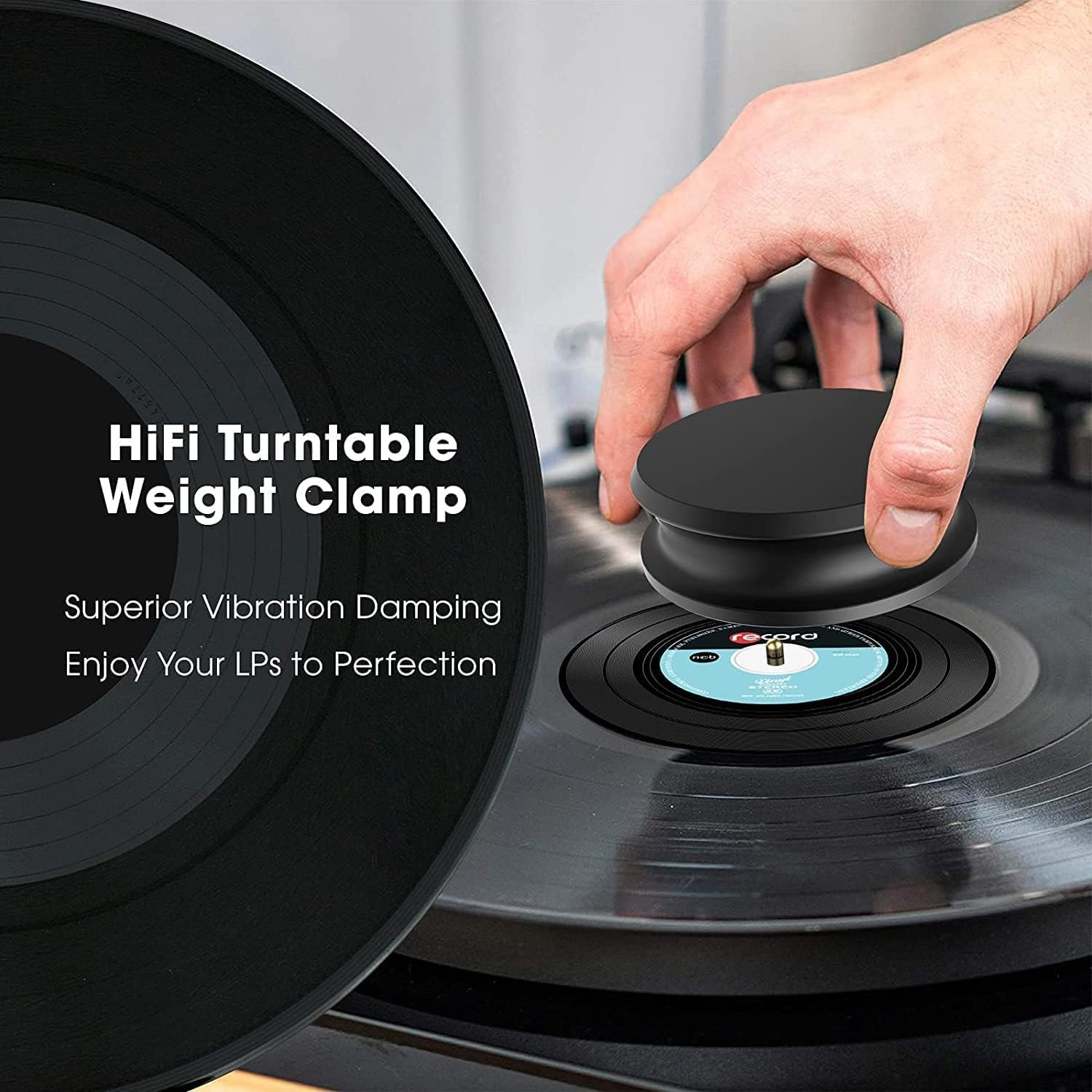 Record Weight Stabilizer by Digitnow,Aluminum Turntable Weight Clamps for Turnta