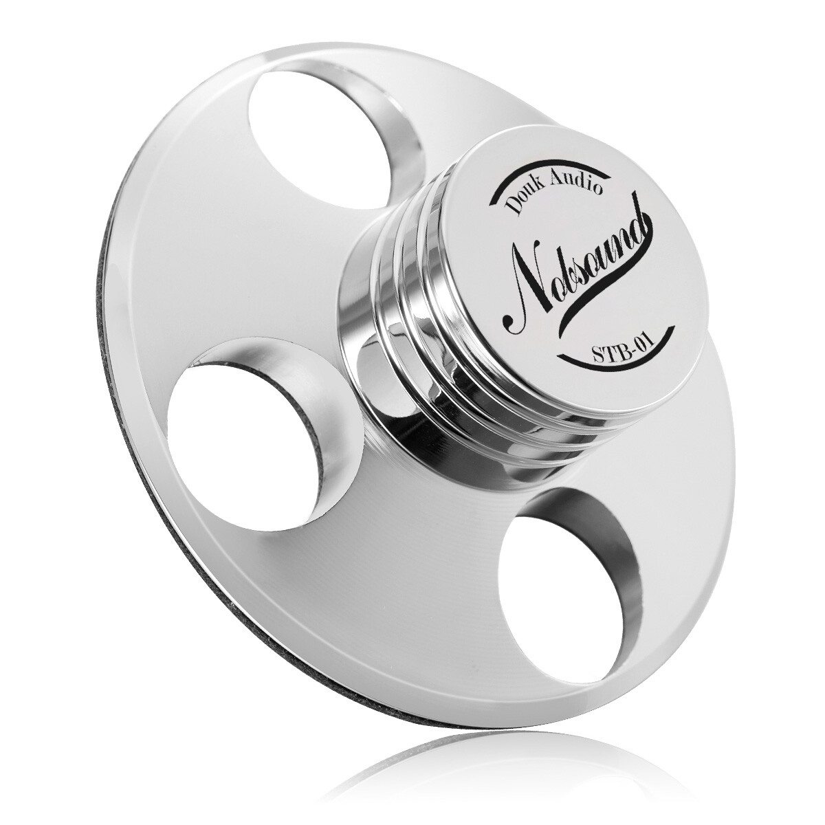 Douk Audio STB-01 LP Vinyl Turntable Metal Disc Stabilizer Record Weight Silver