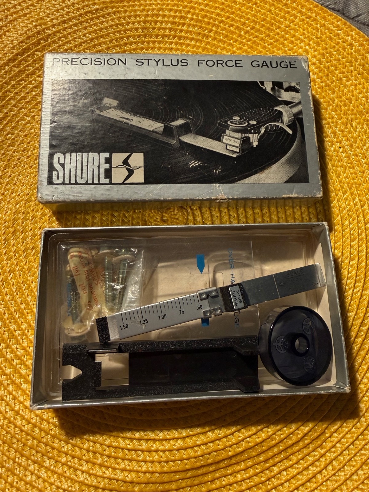 Shure Precision Stylus Force Gauge Model SFG-2