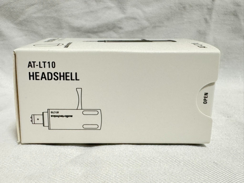 audio-technica AT-LT10 Head shell Aluminum die-cast lightweight design matte