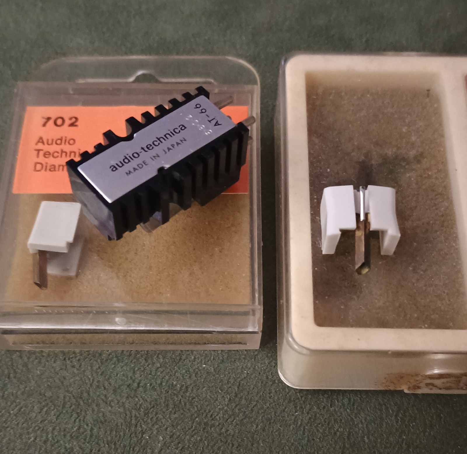 Audio Technica AT66 Head with Two New Tips, Micromel and Nagaoka