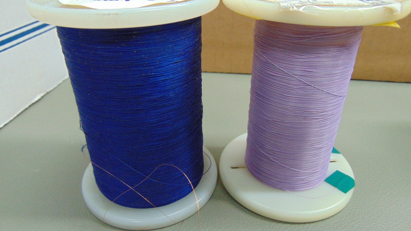 20 feet 38 AWG Silver Plated Copper & solid copper Wire 2 Color assortment