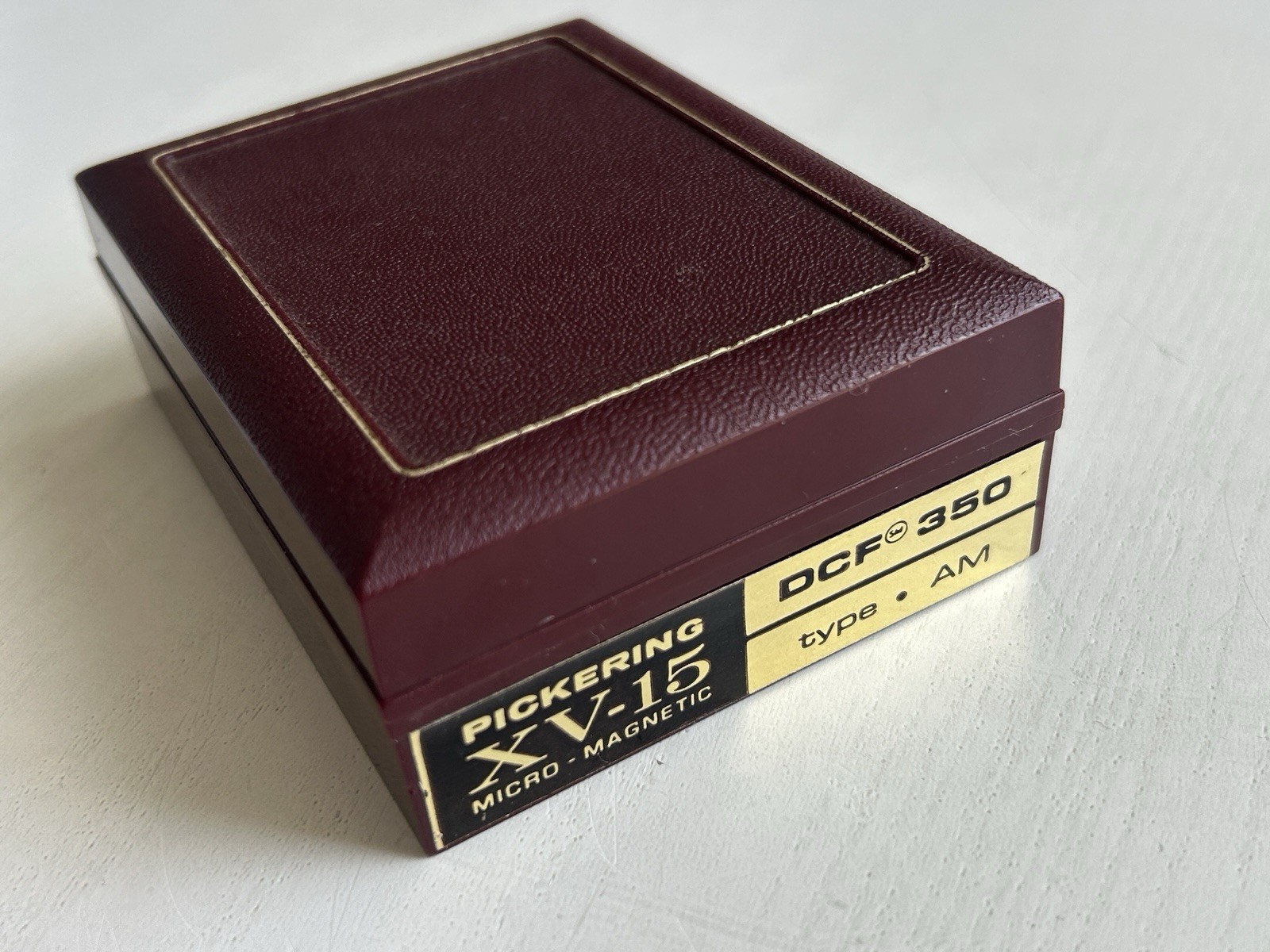 BOX ONLY for Pickering Cartridge XV-15, DCF-350 series w/ some Mounting Hardware
